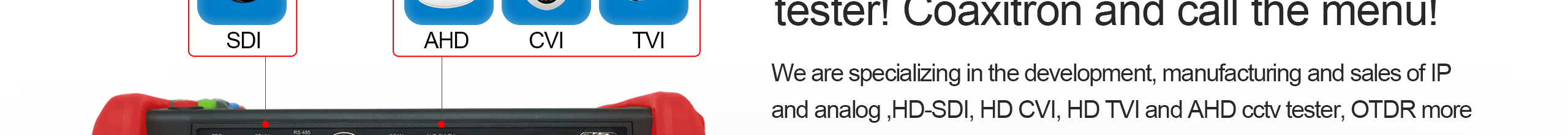 IPC9800,IPC-9800,Test monitor,CCTV tester,IPC tester